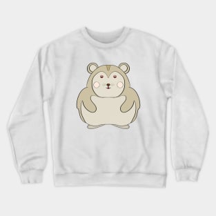 An adorable hamster Crewneck Sweatshirt